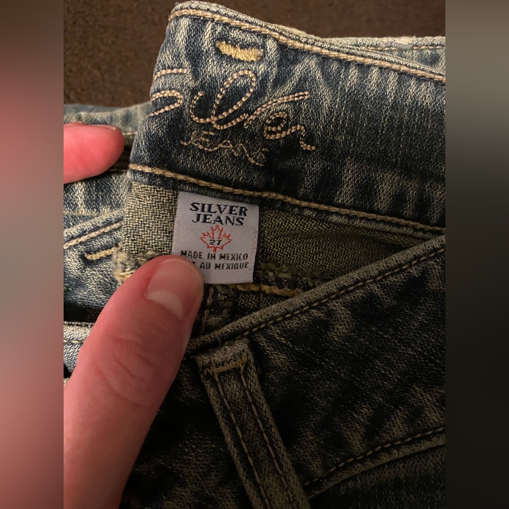 Silver flare vintage jeans - Picture 4 of 8